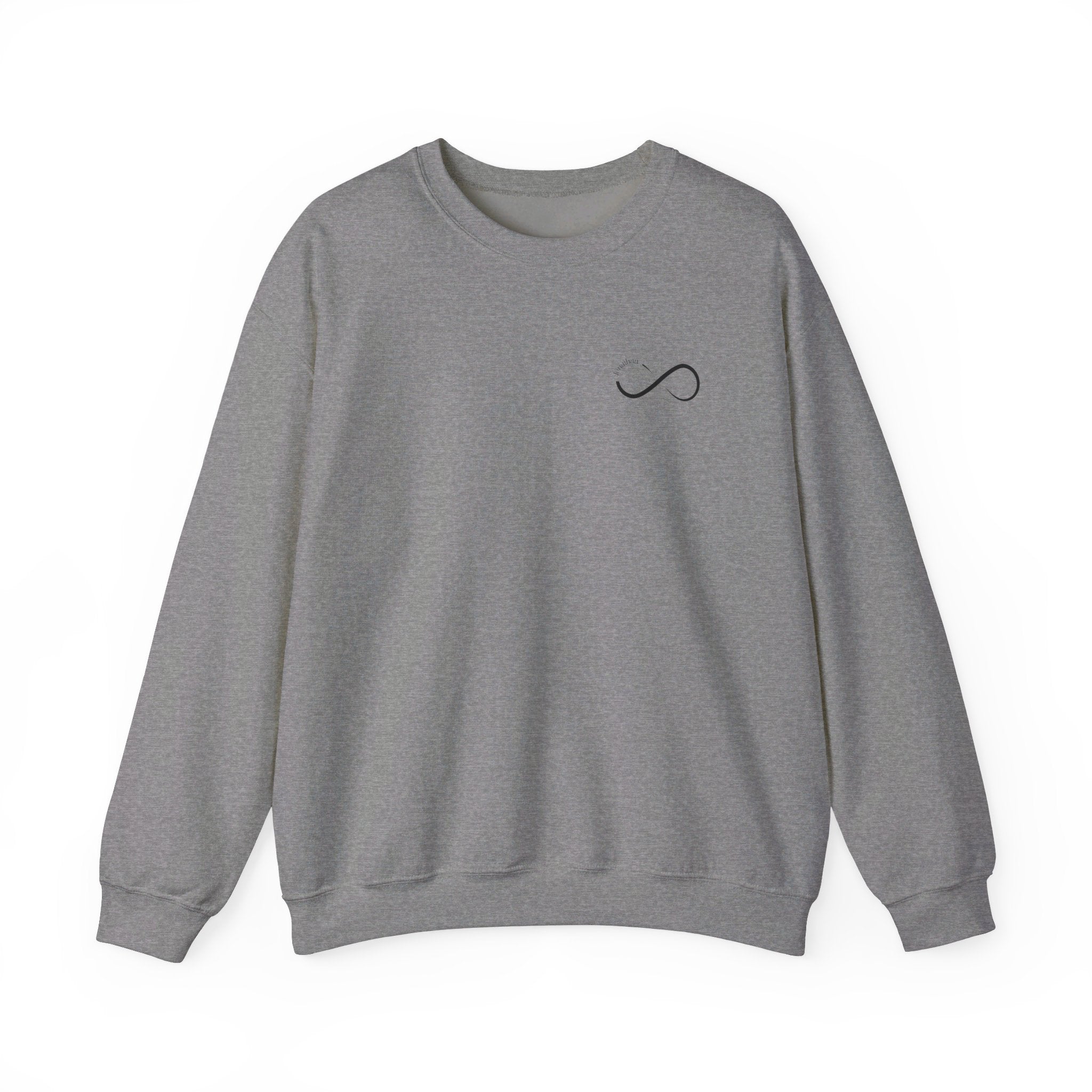 Love you to Infinity: Unisex Crewneck Sweatshirt - MrsClutterWorth