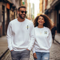 Load image into Gallery viewer, Monogrammed Love: Unisex Crewneck Sweatshirt - MrsClutterWorth
