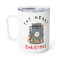 Load image into Gallery viewer, Grumpy Catmas Insulated Mug - MrsClutterWorth

