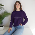 Load image into Gallery viewer, Fashionably Late: Unisex Crewneck Sweatshirt - MrsClutterWorth
