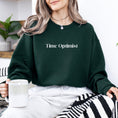 Load image into Gallery viewer, Fashionably Late: Unisex Crewneck Sweatshirt - MrsClutterWorth
