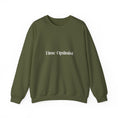 Load image into Gallery viewer, Fashionably Late: Unisex Crewneck Sweatshirt - MrsClutterWorth
