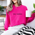 Load image into Gallery viewer, Fashionably Late: Unisex Crewneck Sweatshirt - MrsClutterWorth
